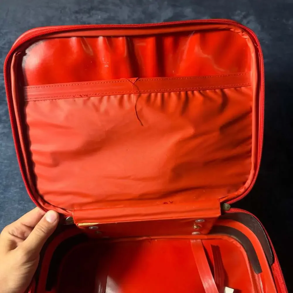 Vintage 1983 American Greetings The Get Along Gang Red Child's Suitcase